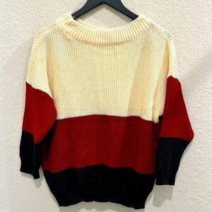 Knit sweater one size